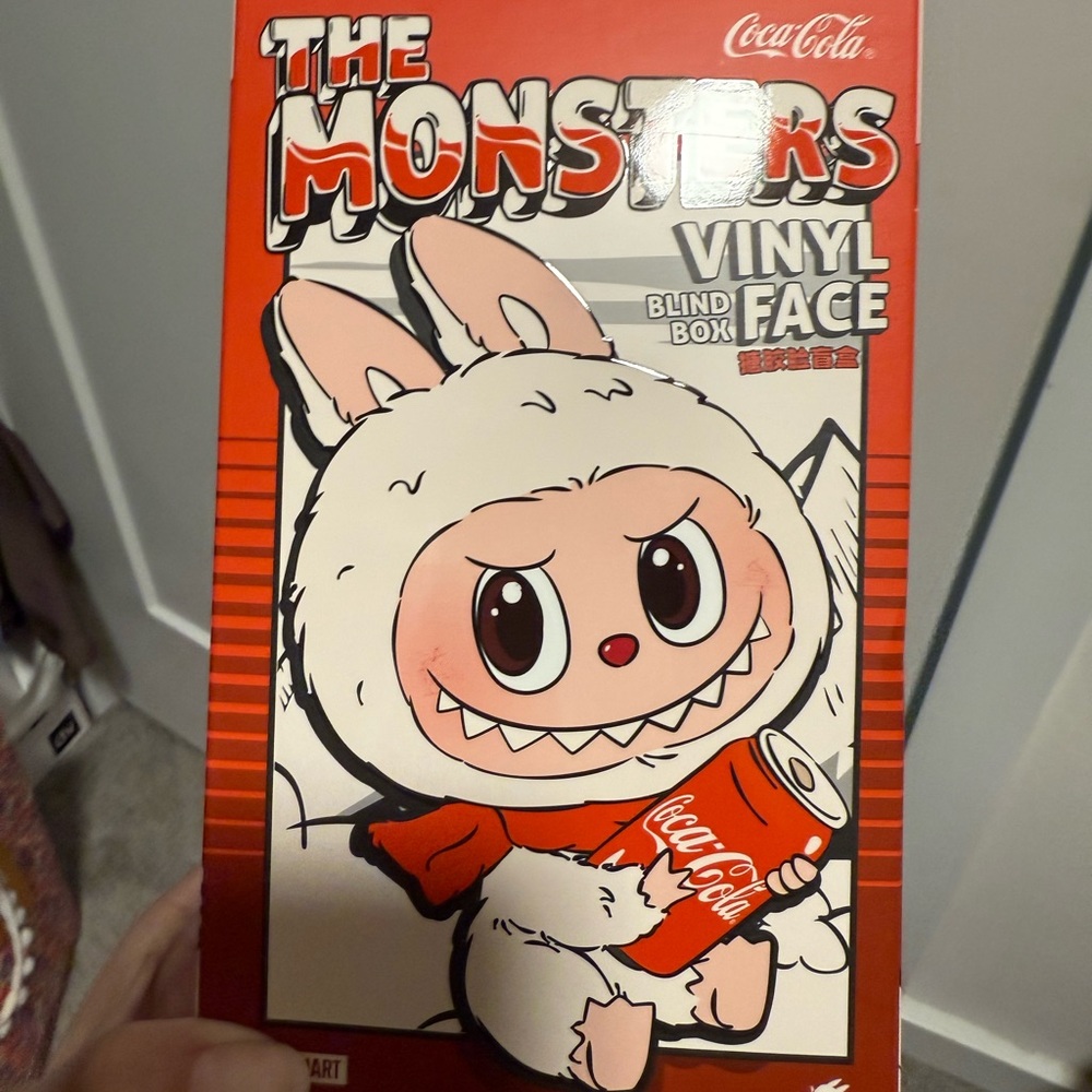 Coca-Cola Monsters Vinyl Figure with Red and White